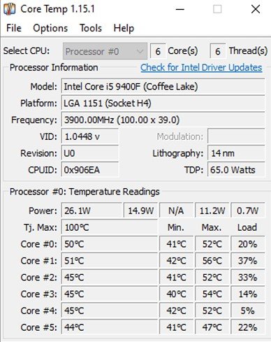 -Core Temp