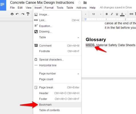How to Create Internal Links in Google Docs