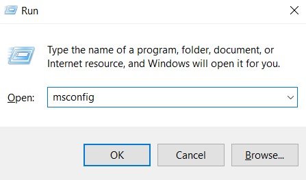 Windows key + R to open up a Run box