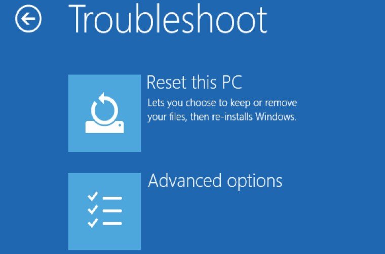 Restore the PC back to the newest restore point, snapshot, or backup image before error appeared