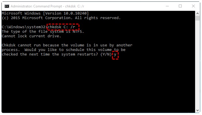 target drive is a boot disk