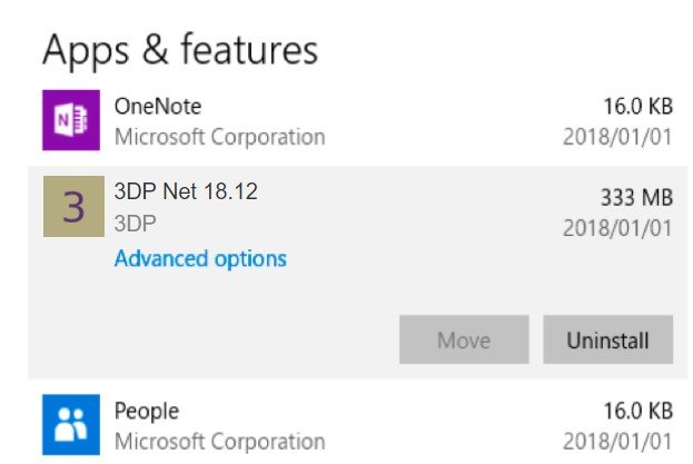 uninstall it then try reinstalling 3DP Net software