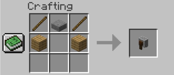Add Items to make a Grindstone