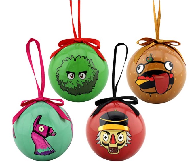 Fortnite Holiday Ornaments Set of 4