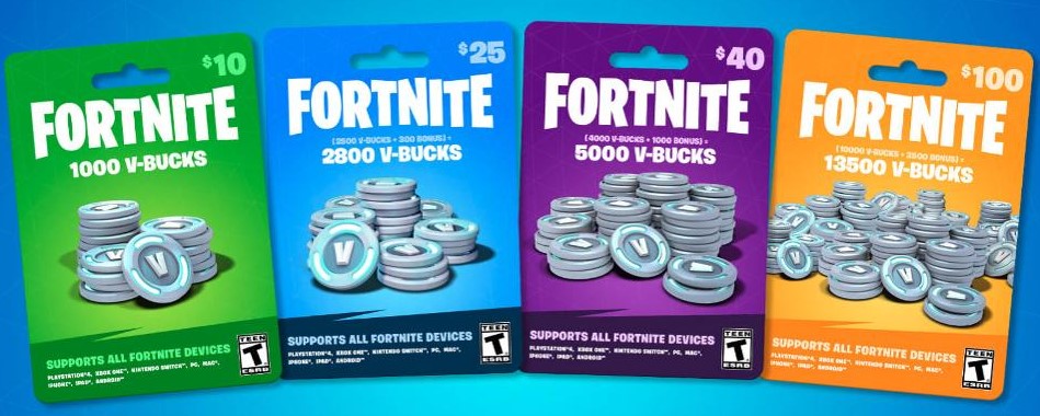Redeem to Get Free Fortnite V-bucks From Epic Games
