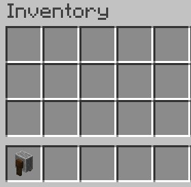 can move it into your inventory by dragging it to use it later