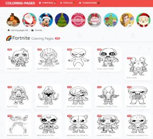 Learn Fortnite Banana Skin Coloring Pages (Printable .DOC Word File ...