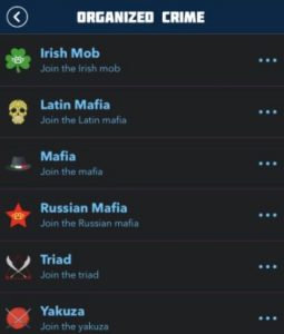Method to get into the mafia in BitLife