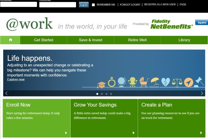 Fidelity NetBenefits Official Site USA