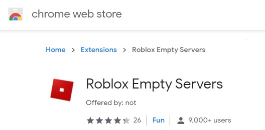 Roblox Empty Extension