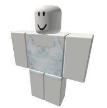 Ruffle Blue Swimsuit