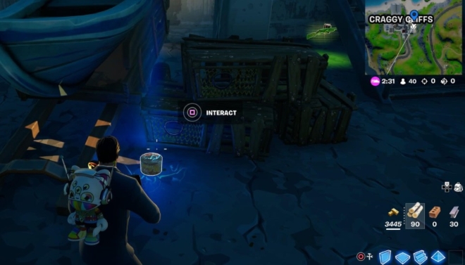 Finding vintage can of cat food in located is to the south of the previous location