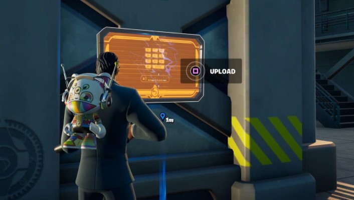 How to Interact With Equipment at Any IO Radar Dish Base in fortnite