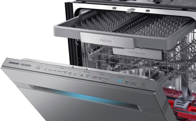 Samsung Dishwasher Not Draining Heavy Lights Flashing1