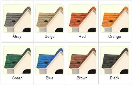 Stone Roof Colors