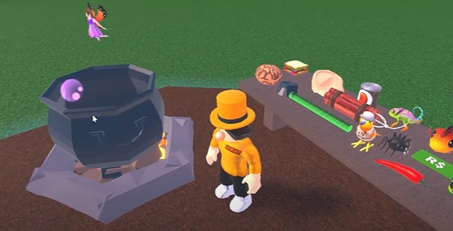 put a Fairy ingredient into the cauldron