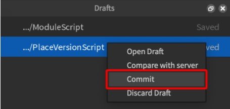 Applying Edits to Server