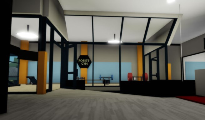 Gym in Brookhaven Roblox