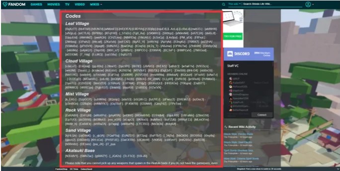 choose a code that you want to use