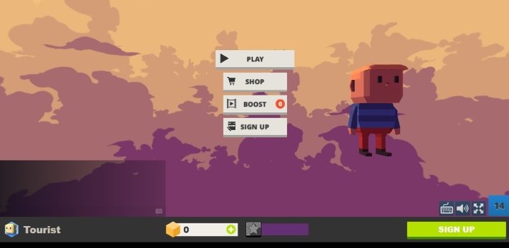 game of Human Vs Roblox will start and you can then play the game