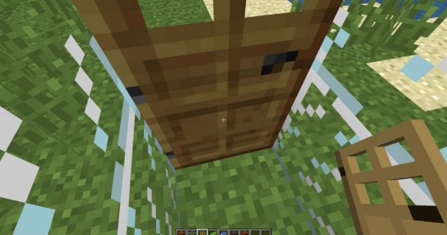 place your door in the open space