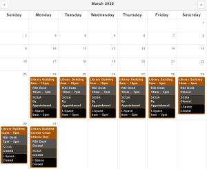 CSULB Library Hours