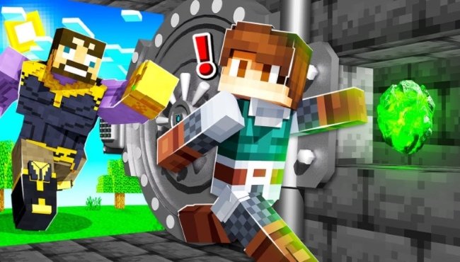 Creating a Secret Infinity Stone Base in Insane Craft1
