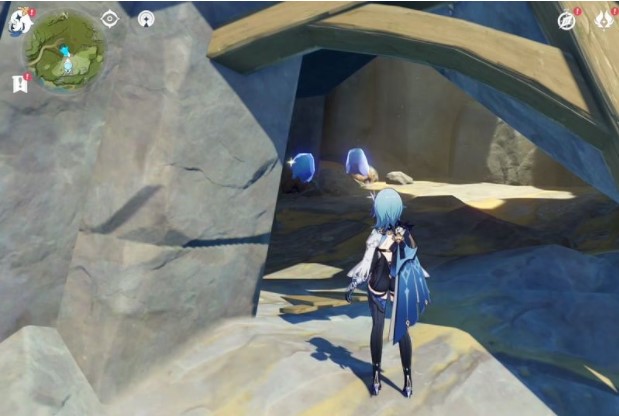 In the Mine North of the Statue of the Seven - Geo