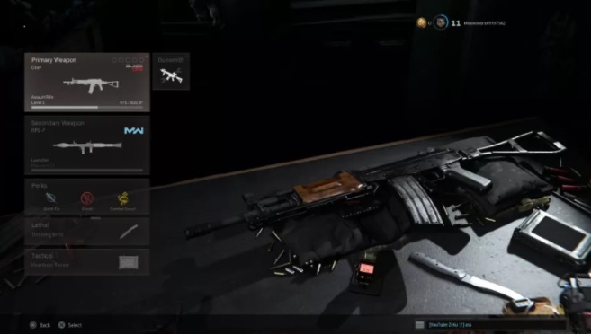 Warzone Sniper support Grav loadout