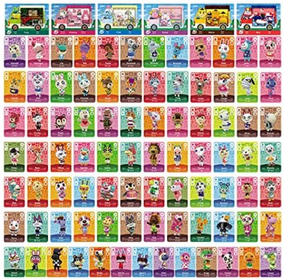 91 Animal Crossing New Horizons Amiibo Cards