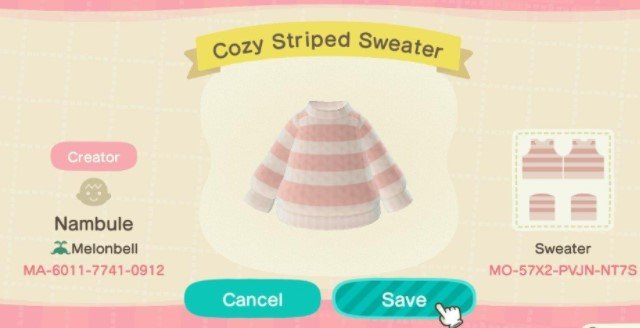 Cozy Striped Sweater