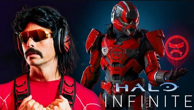 Dr Disrespect’s Halo Skin Set Should Be Available Soon