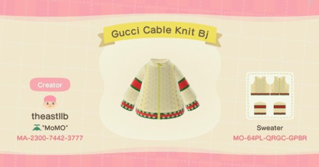 Gucci Cable Knit Bj