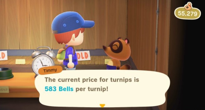 How Much Do Turnips Sell for Animal Crossing