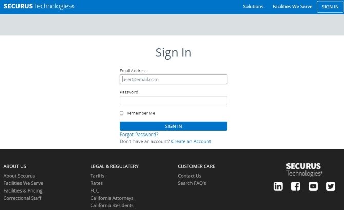 How to Login Securus
