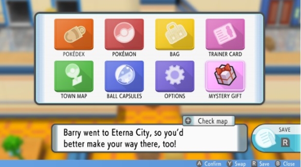 Open Start Menu for Mystery Gifts
