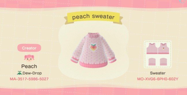 Peach Sweater