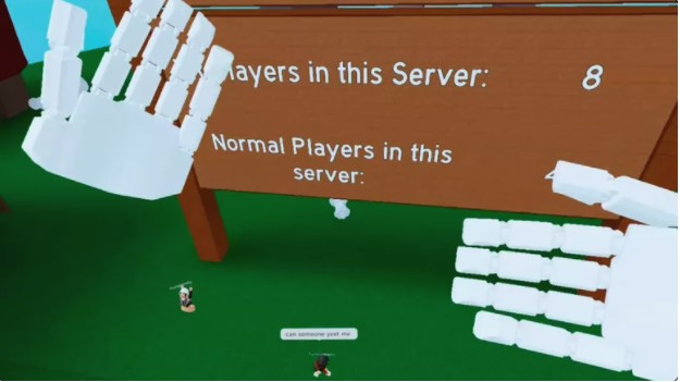 Put on your headset, and play Roblox in VR.