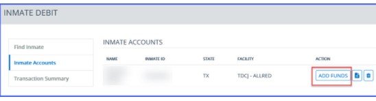 choose the incarcerated individual that you want