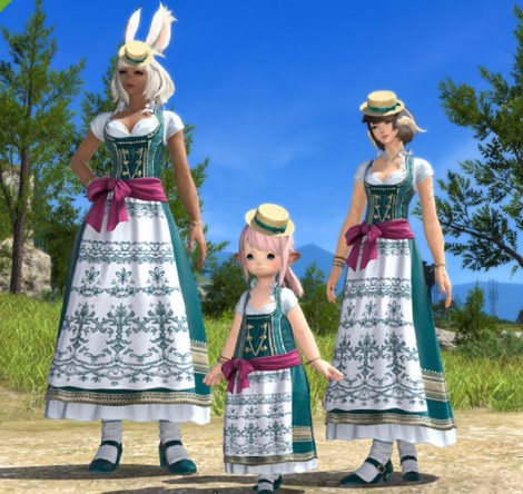 Dirndl Bodice is included in the Dirndl Attire