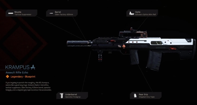 Krampus - COD Warzone and Modern Warfare Weapon