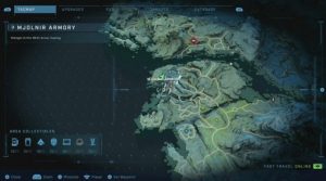 Mjolnir Armory Locker location is on top of The Tower