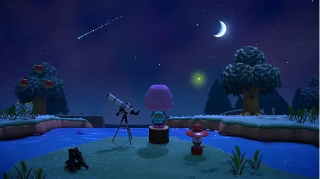 What Happens When You See Shooting Stars in Animal Crossing