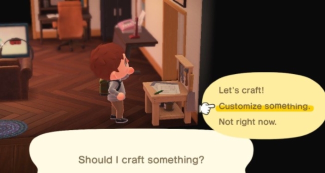 choose Customize Something