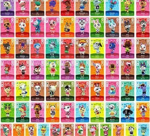 Animal Crossing Amiibo Cards
