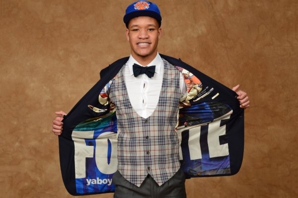 Kevin Knox Wore a Fortnite Suit to the NBA Draft, It's Cool!!