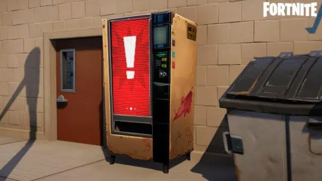 Malfunctioning Vending Machines in Fortnite