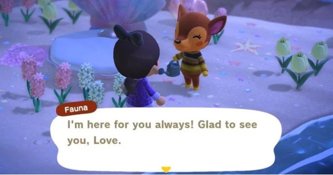 What is a Greeting in Animal Crossing New Horizons