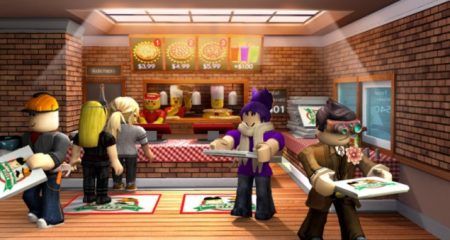 Work at a Pizza Place in roblox