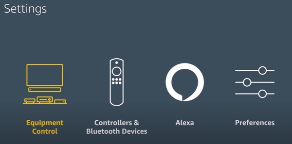 click Equipment Control.